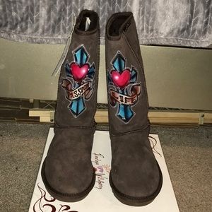 Penelope wildberry sheepskin boots passion 4 life